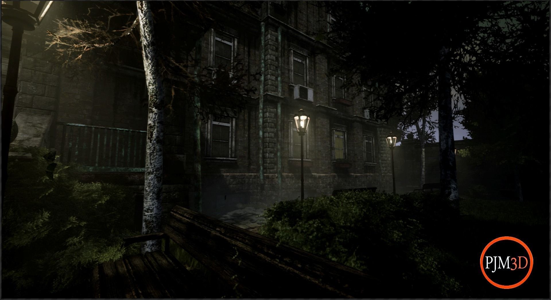 UE4-UE5 Psychiatric hospital package Modular V01 Updated 004 Low-poly 3D model_36