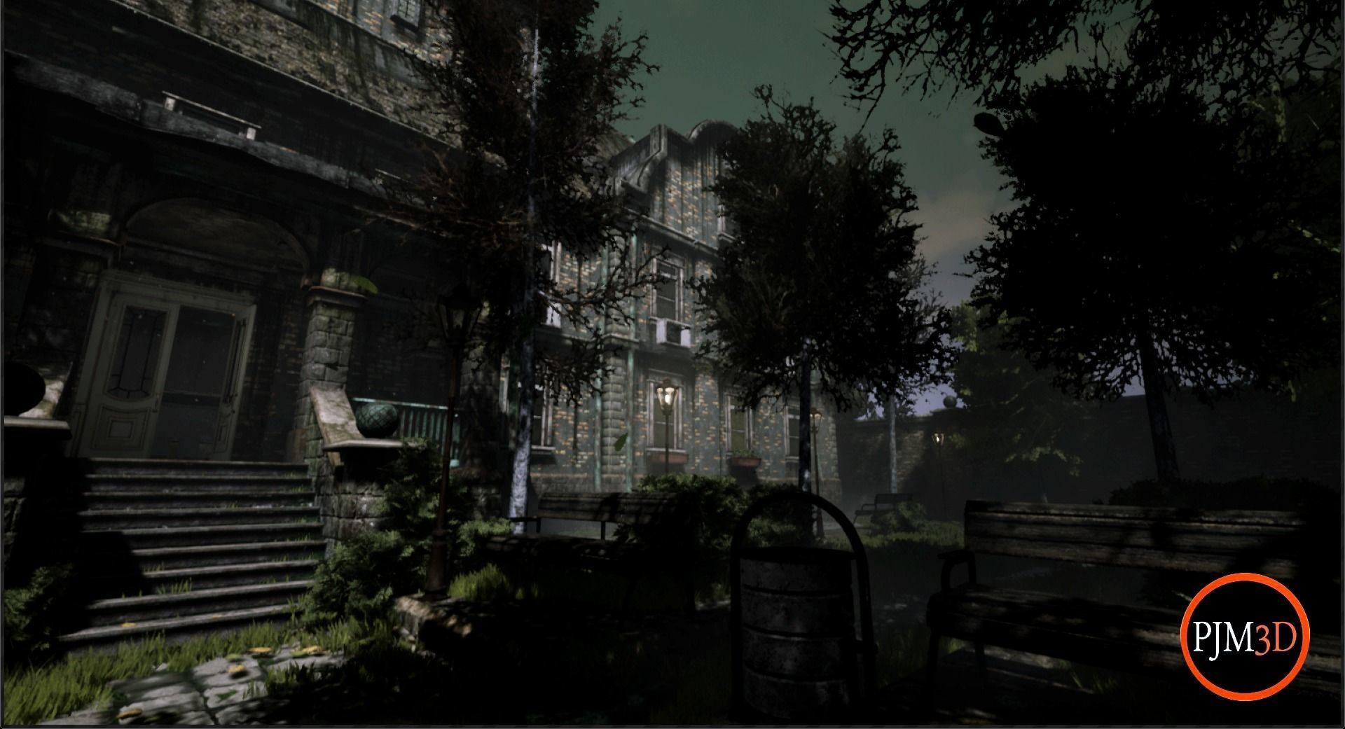 UE4-UE5 Psychiatric hospital package Modular V01 Updated 004 Low-poly 3D model_42