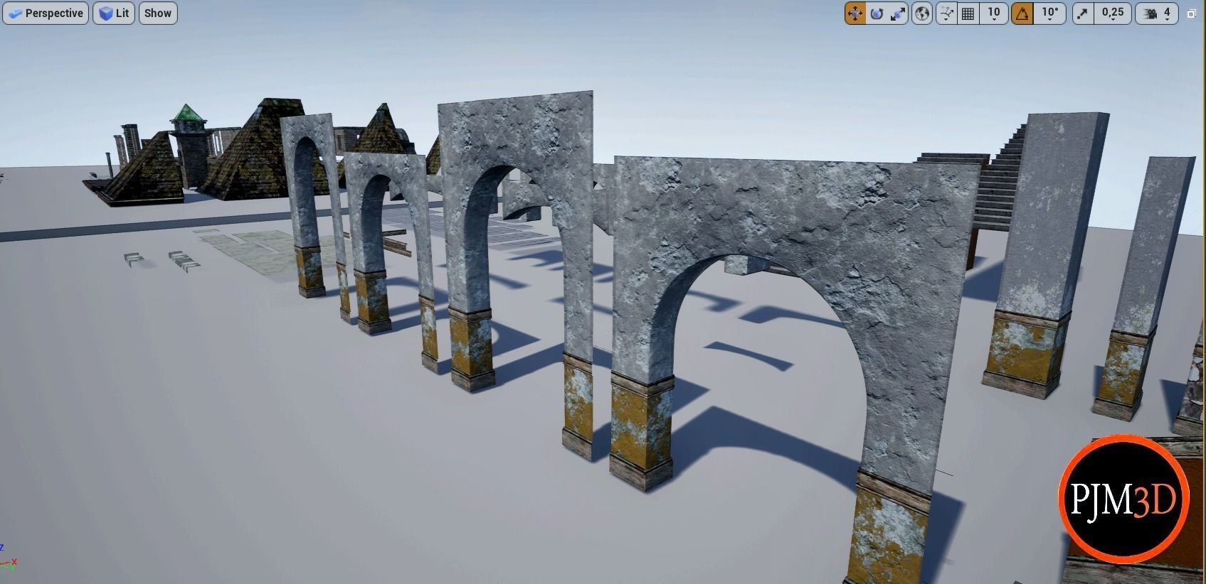 UE4-UE5 Psychiatric hospital package Modular V01 Updated 004 Low-poly 3D model_65