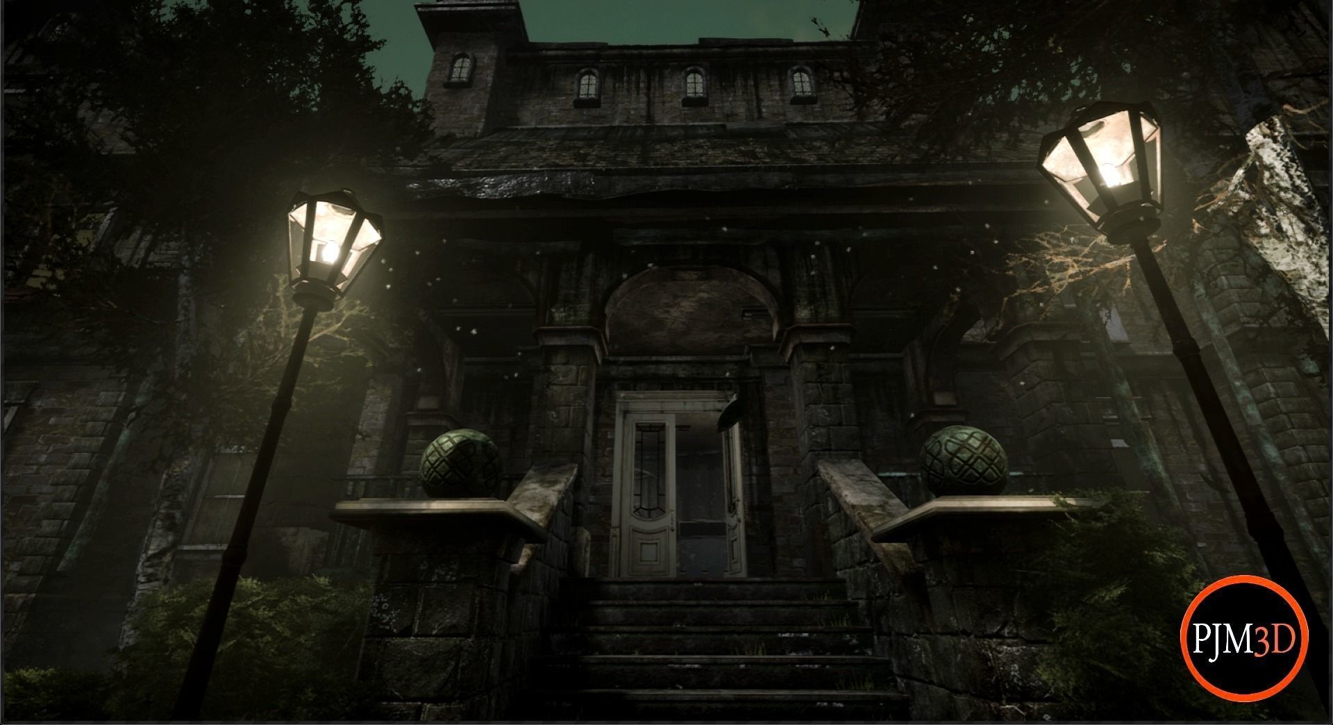UE4-UE5 Psychiatric hospital package Modular V01 Updated 004 Low-poly 3D model_29