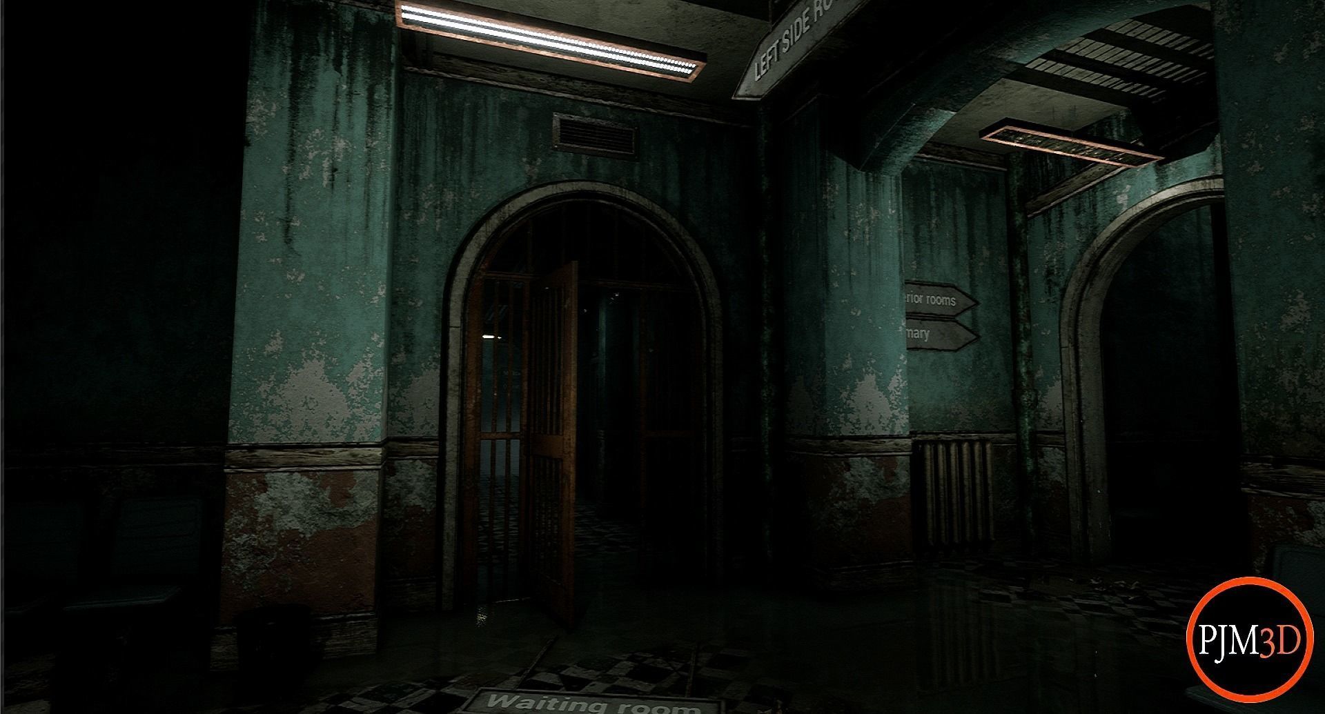 UE4-UE5 Psychiatric hospital package Modular V01 Updated 004 Low-poly 3D model_9