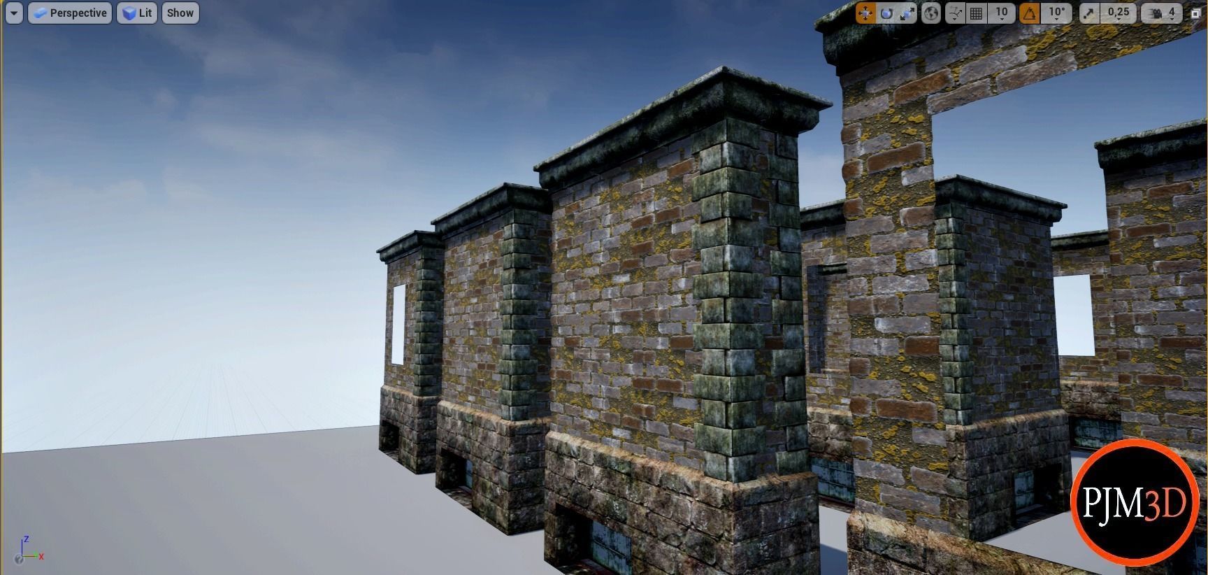 UE4-UE5 Psychiatric hospital package Modular V01 Updated 004 Low-poly 3D model_67