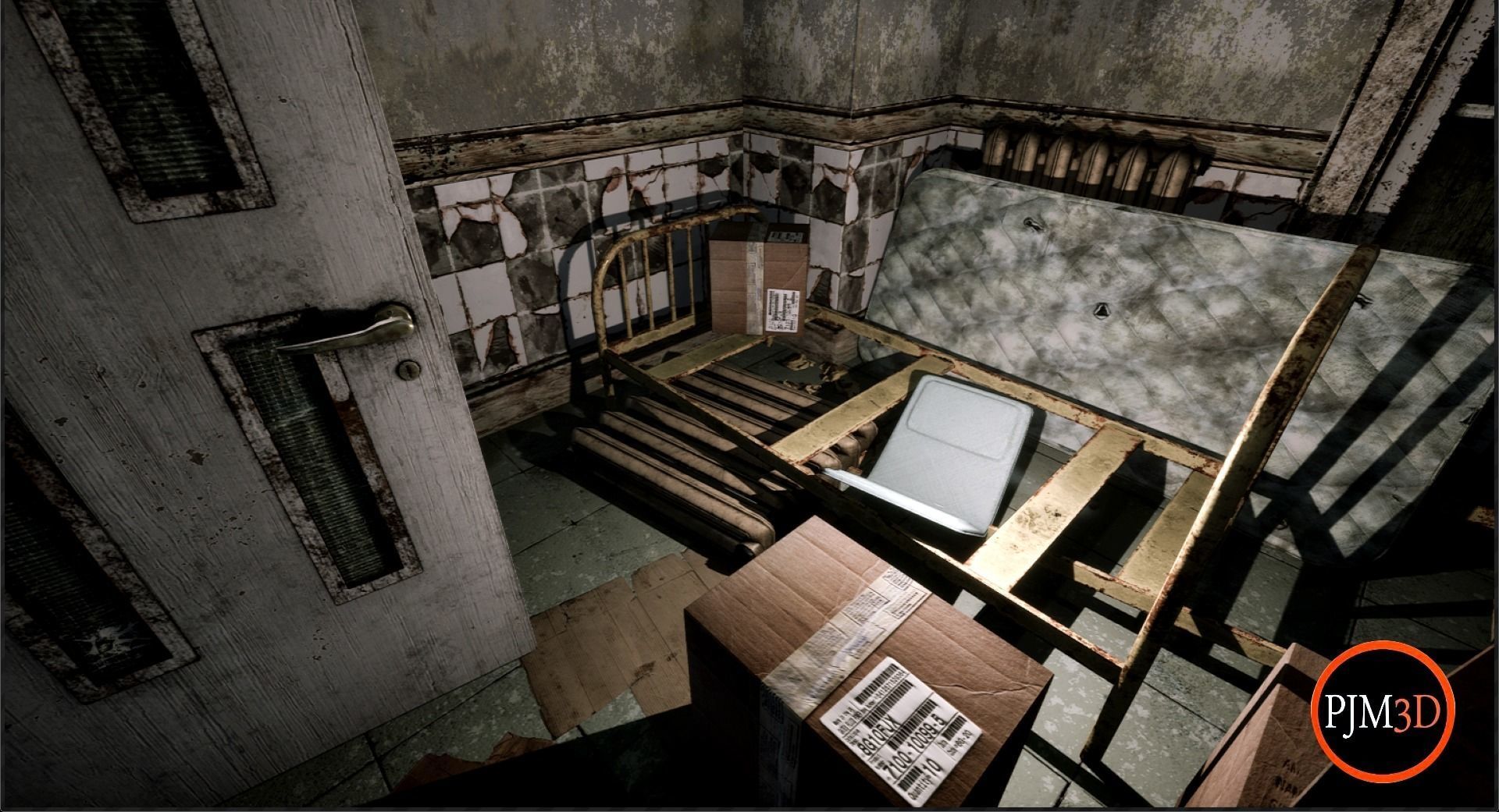 UE4-UE5 Psychiatric hospital package Modular V01 Updated 004 Low-poly 3D model_53