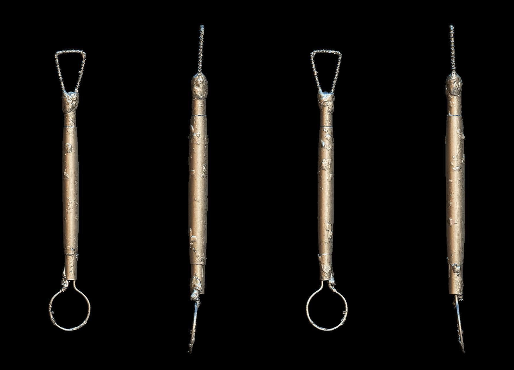 Traditional Sculpting Tools 3D model_9