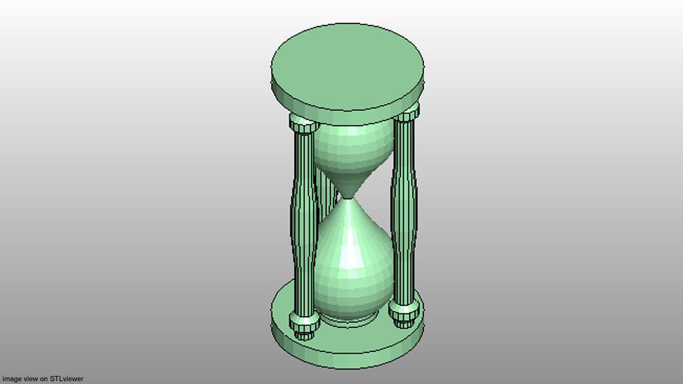 Hourglass - Type 1 3D model_4
