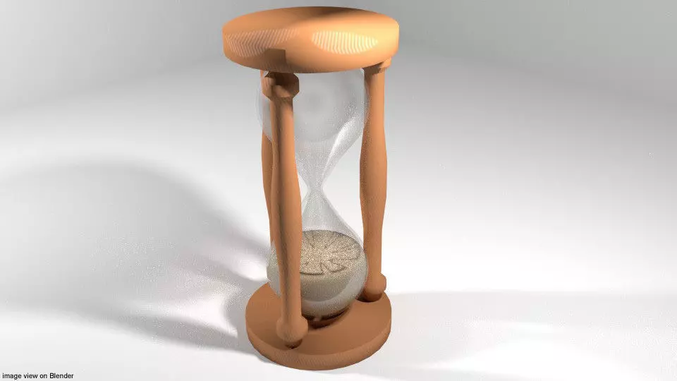 Hourglass - Type 1 3D model_0