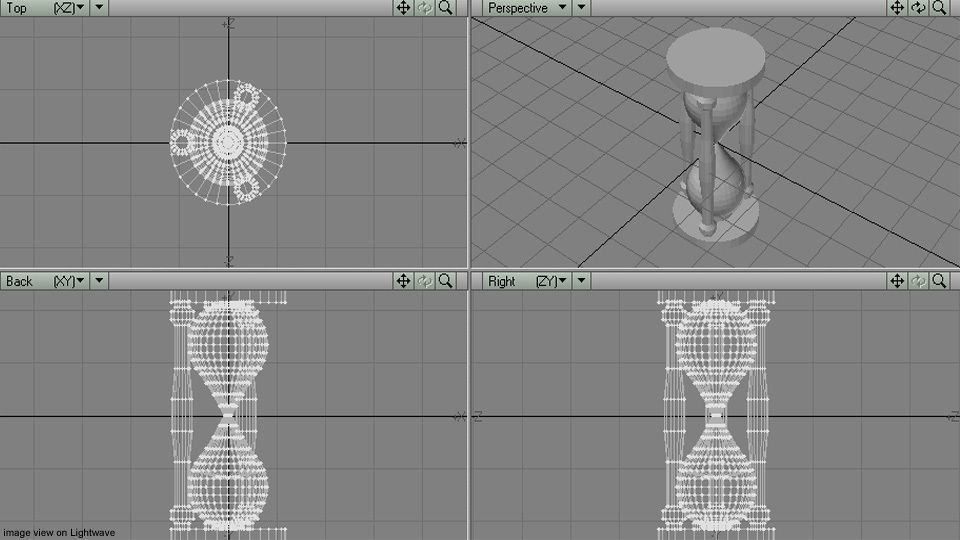 Hourglass - Type 1 3D model_5