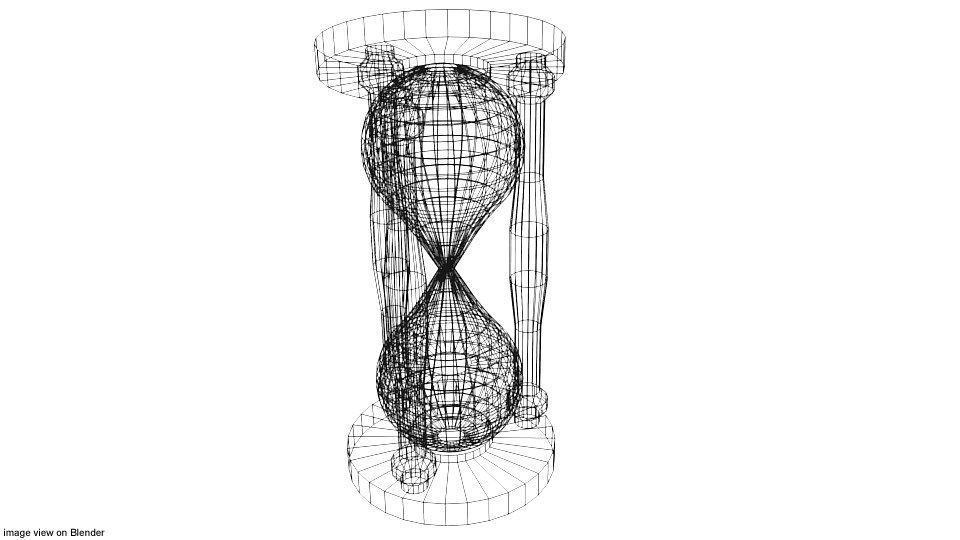 Hourglass - Type 1 3D model_3