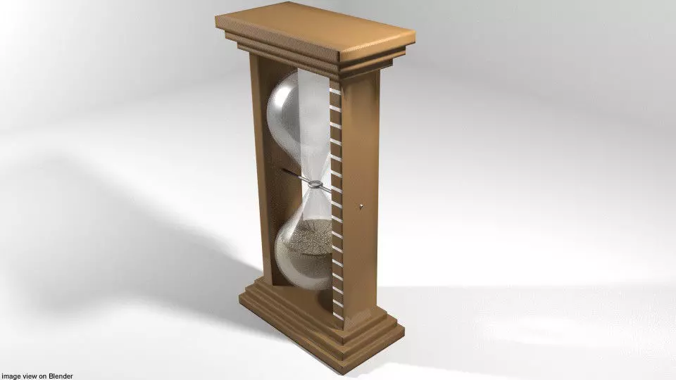 Hourglass - Type 2 3D model_0