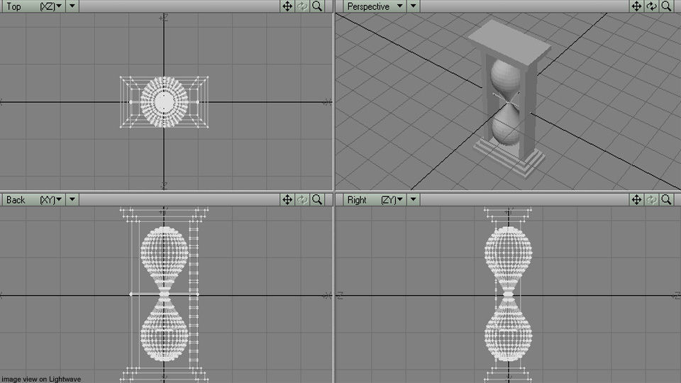 Hourglass - Type 2 3D model_5
