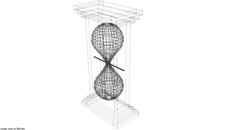 Hourglass - Type 2 3D model_3