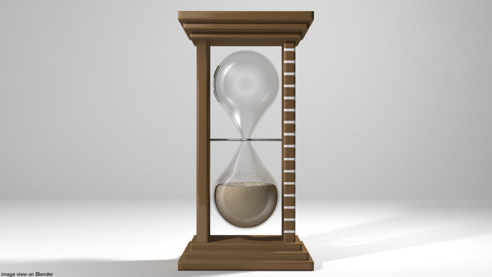 Hourglass - Type 2 3D model_1