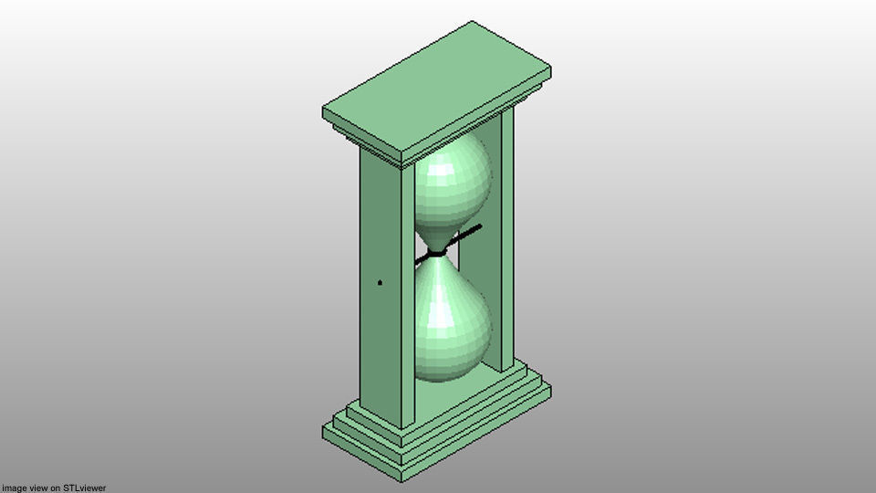 Hourglass - Type 2 3D model_4