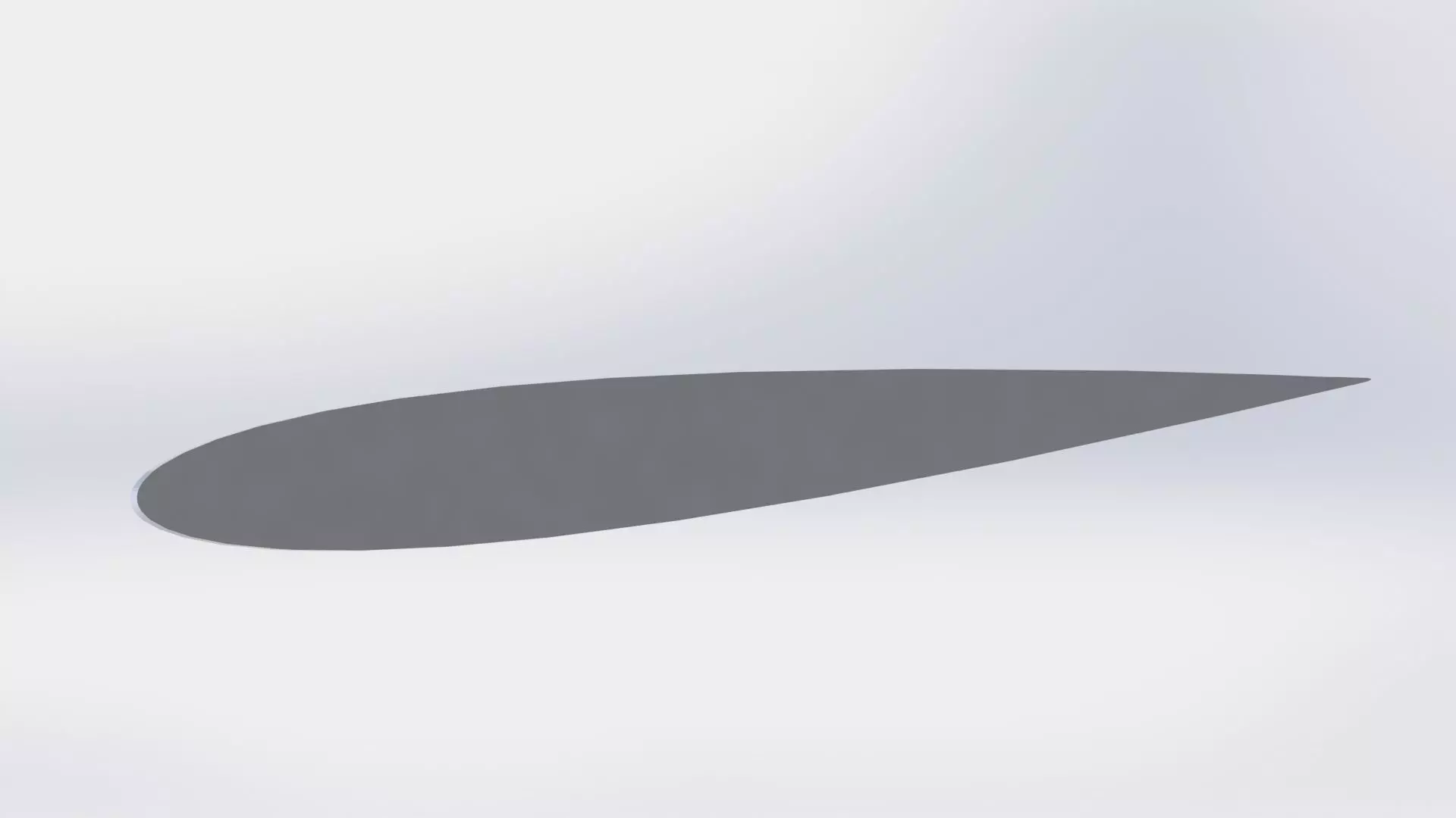 NACA 0011 Free 3D model_0