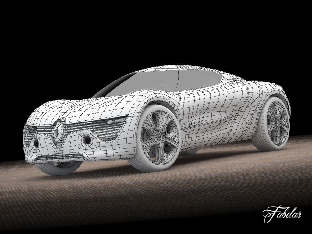 Renault concept vol  4 3D model_33