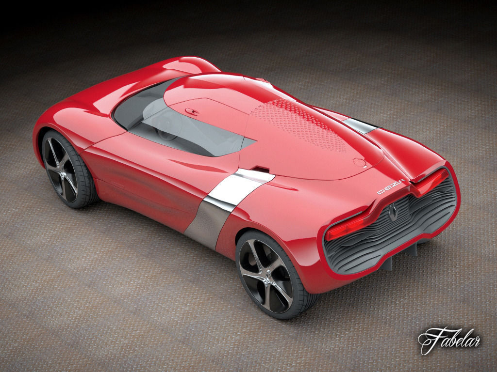 Renault concept vol  4 3D model_29