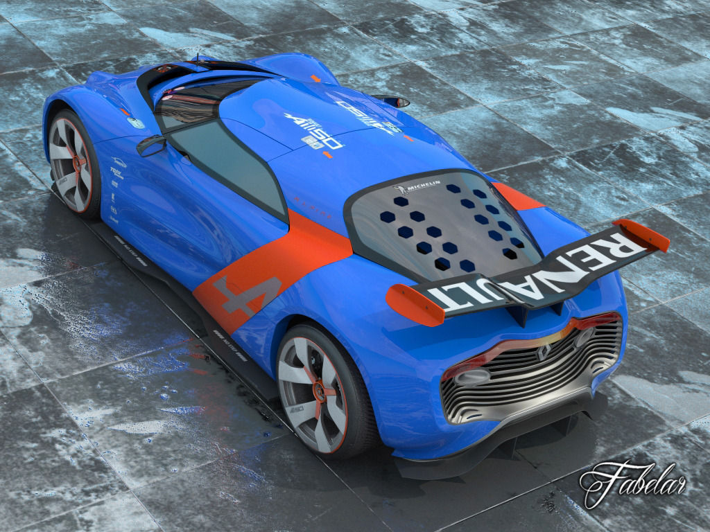 Renault concept vol  4 3D model_2
