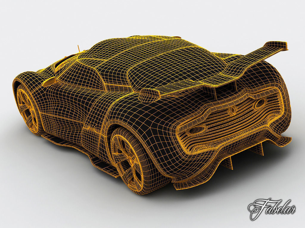 Renault concept vol  4 3D model_12