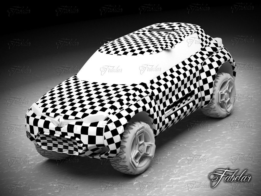 Renault concept vol  4 3D model_24