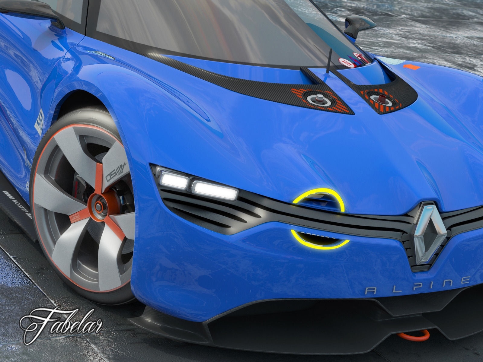 Renault concept vol  4 3D model_7