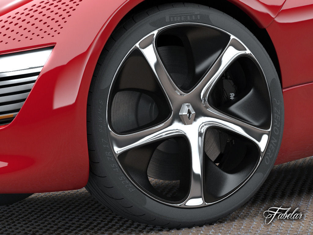 Renault concept vol  4 3D model_32