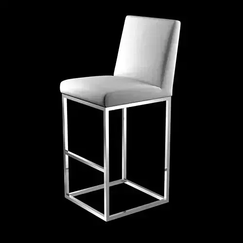 Restoration Hardware EMERY ARMLESS FABRIC STOOL