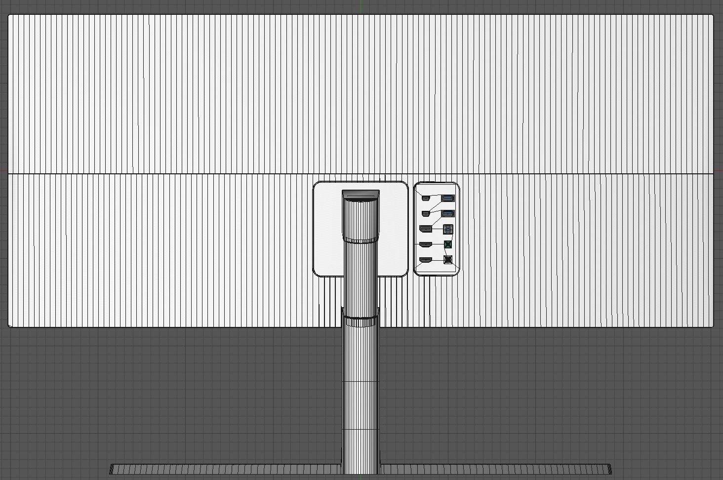 LG 34UC99 Curved Ultrawide 3D model_10