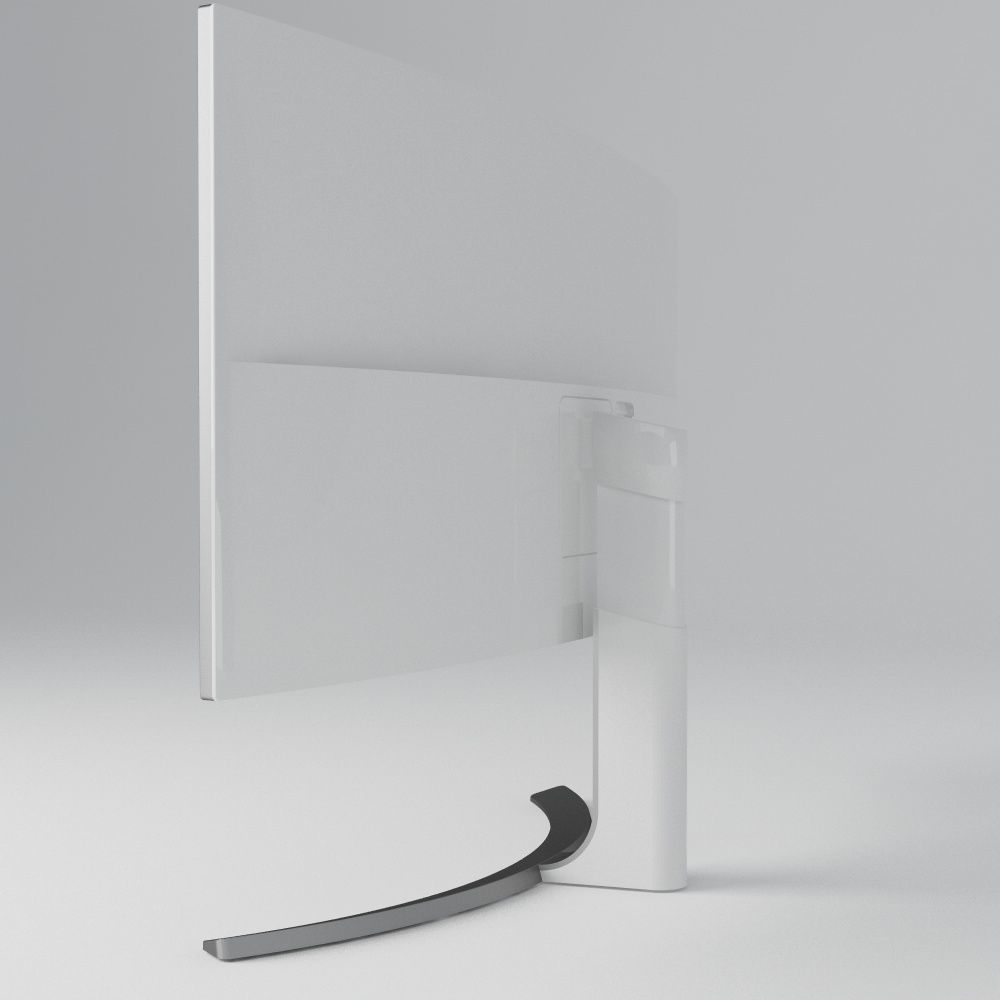 LG 34UC99 Curved Ultrawide 3D model_4