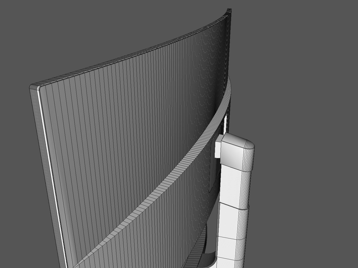 LG 34UC99 Curved Ultrawide 3D model_8