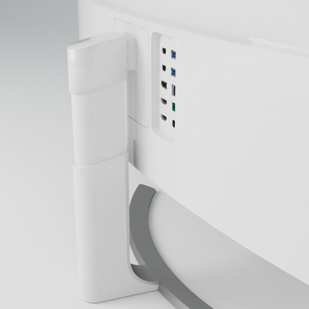 LG 34UC99 Curved Ultrawide 3D model_5