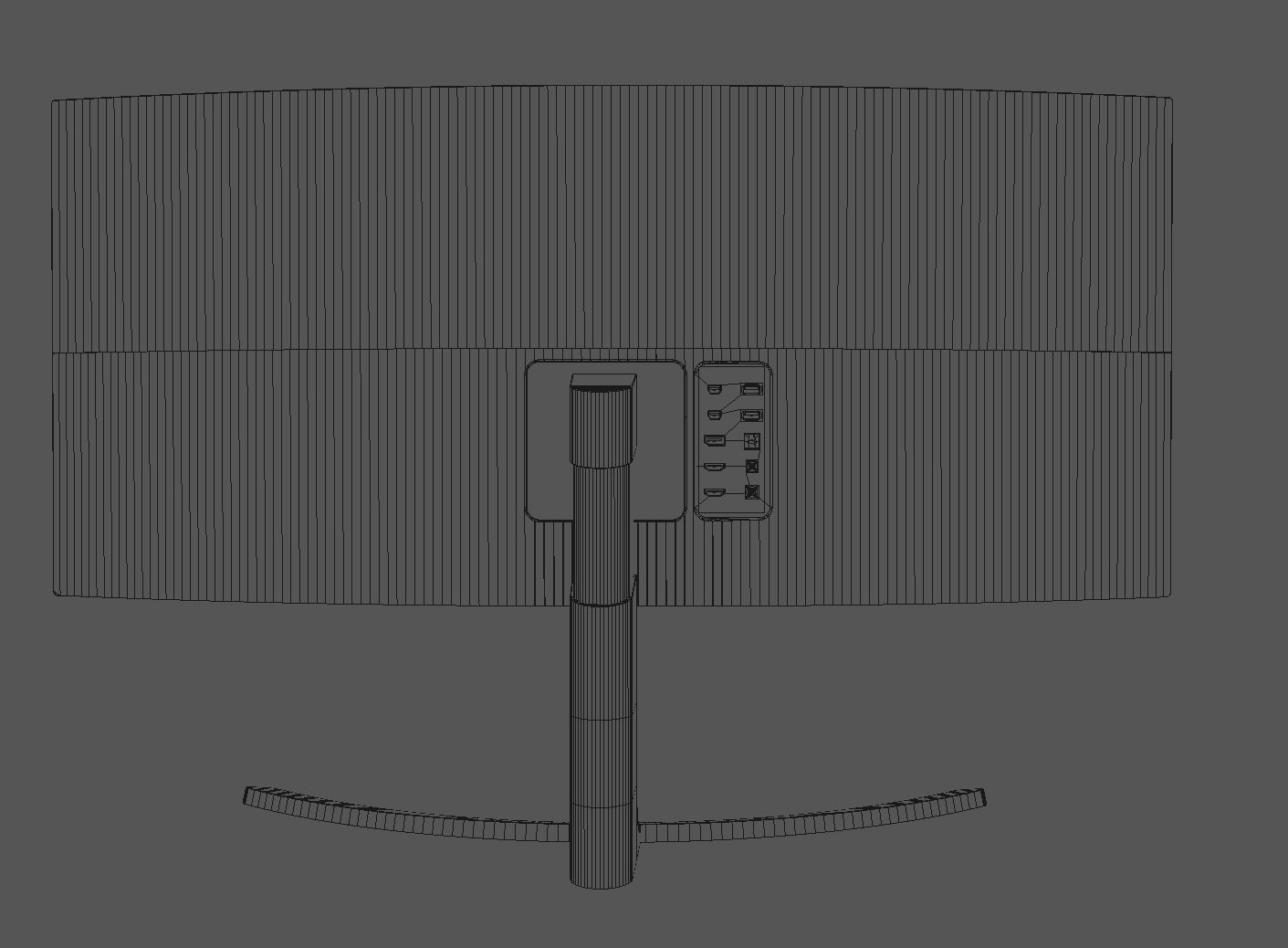 LG 34UC99 Curved Ultrawide 3D model_7