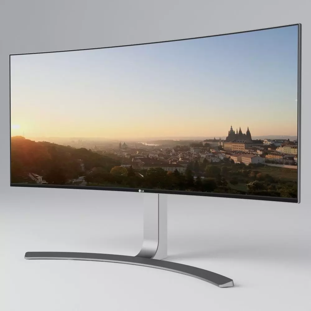 LG 34UC99 Curved Ultrawide 3D model_0
