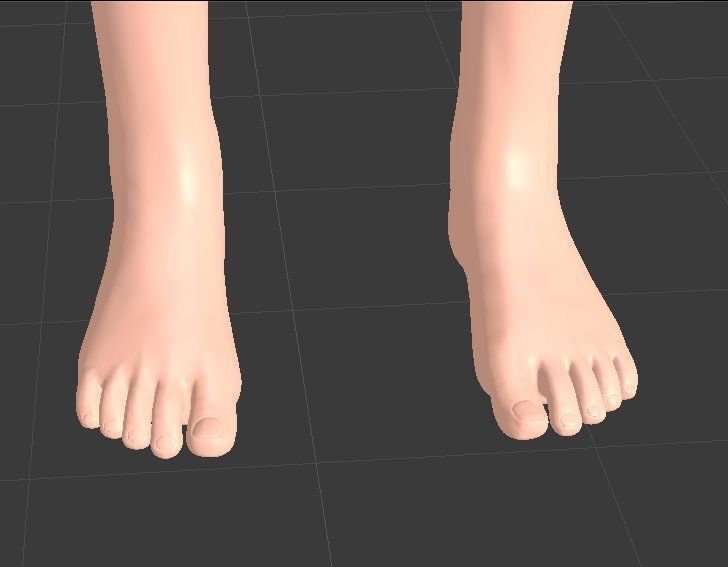 Female-Pretty girl-Beauty girl-cute girl-naked female-breasts 3D model_4