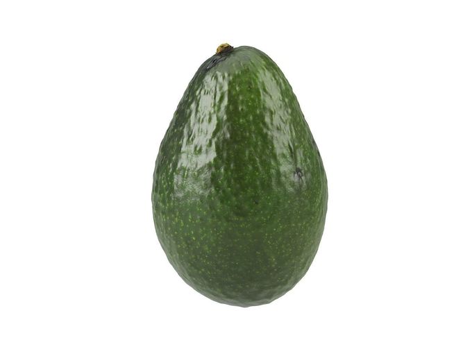 Photorealistic Avocado 3D Scan 2 3D model 4
