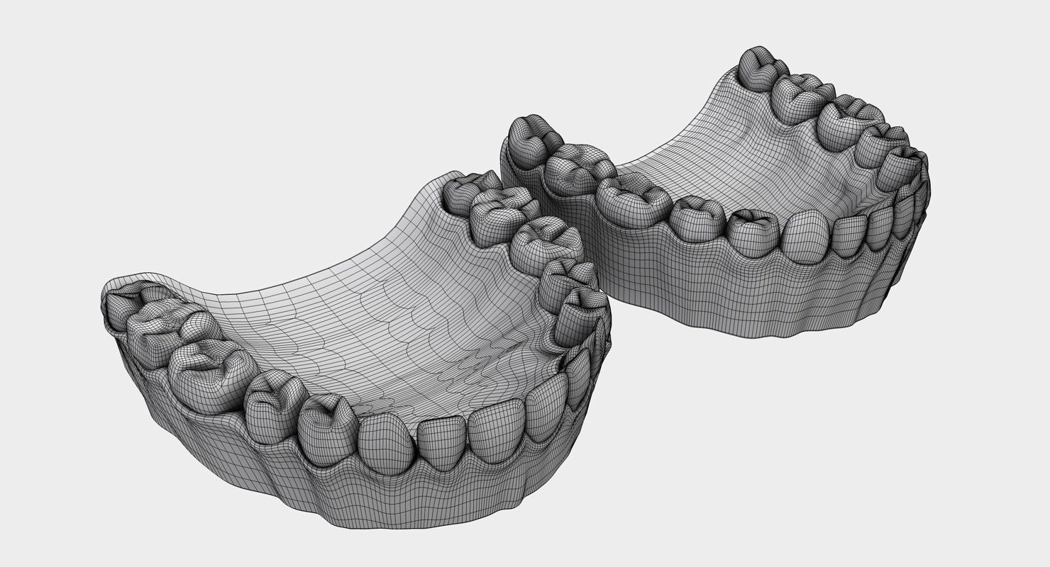 Denture tooth 3D model_26
