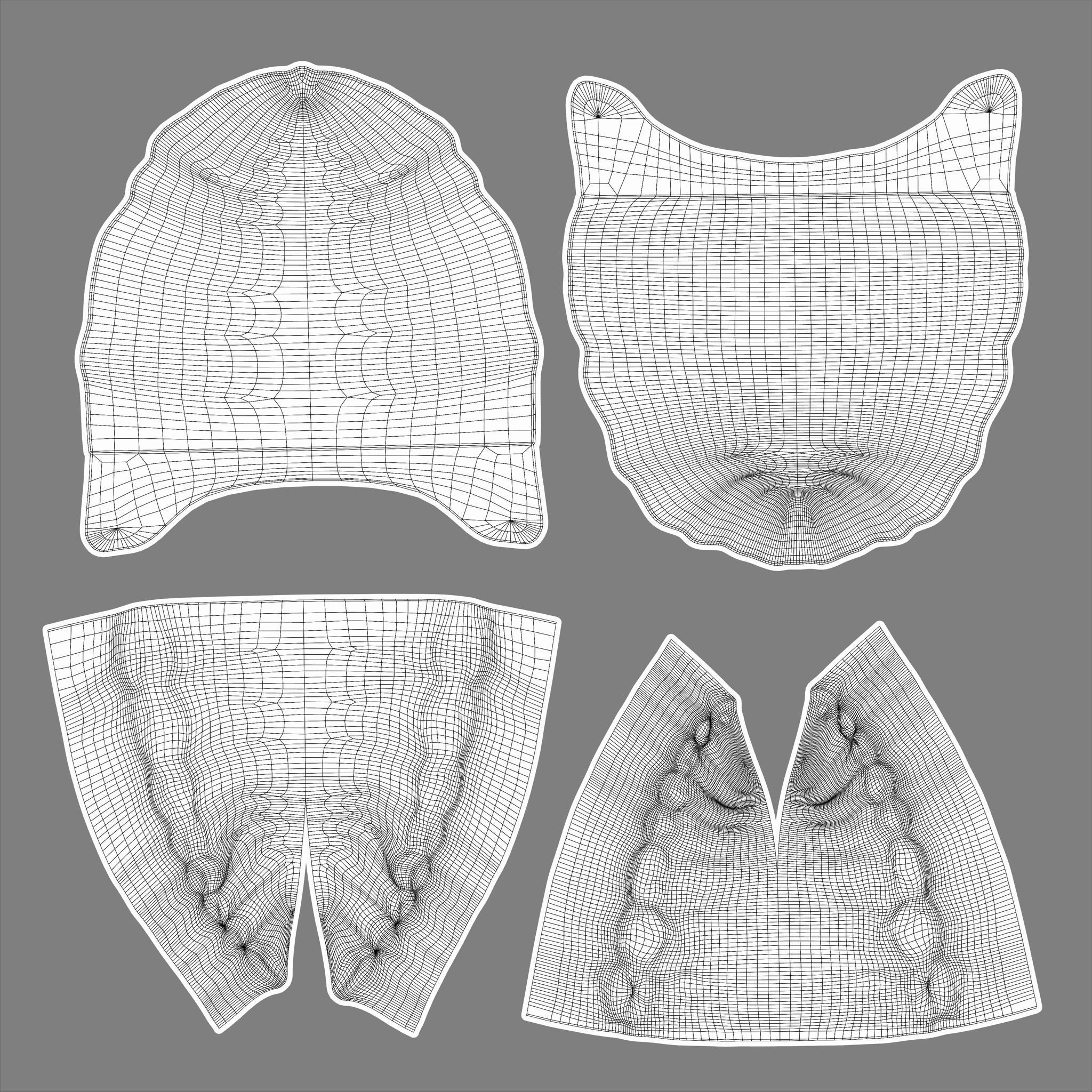 Denture tooth 3D model_30