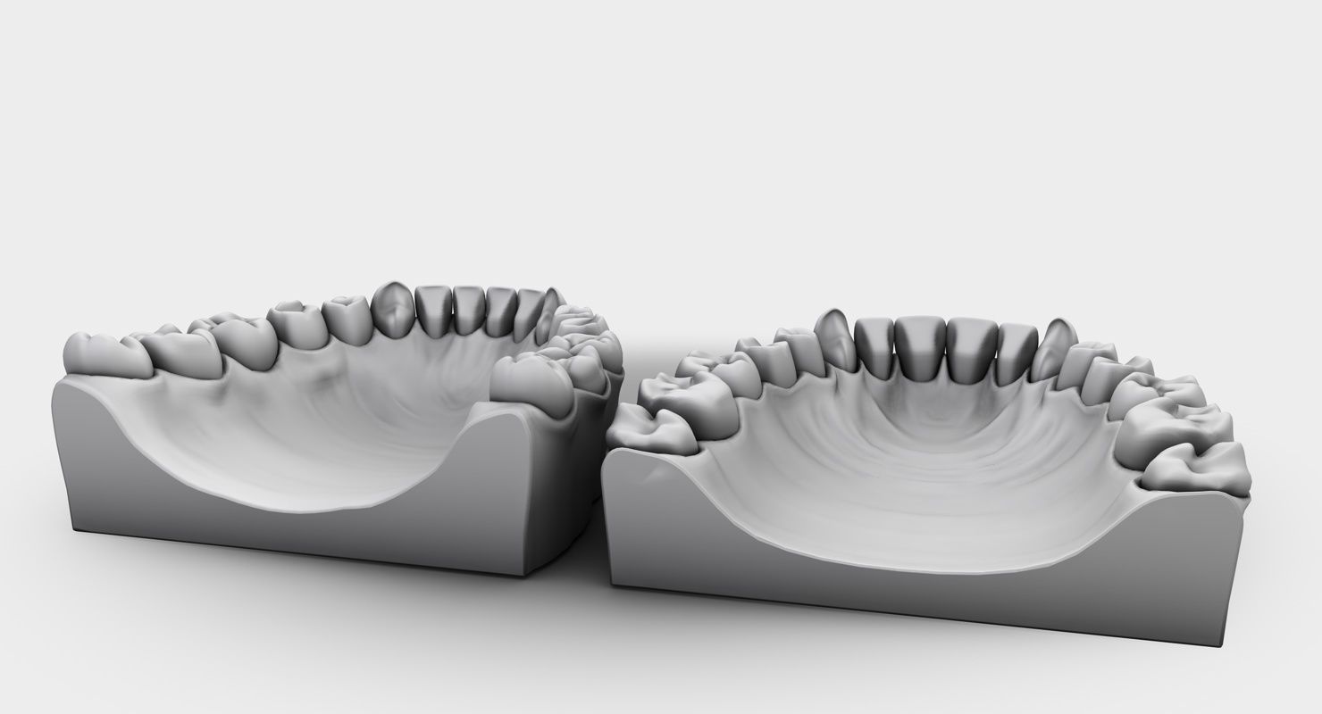 Denture tooth 3D model_19