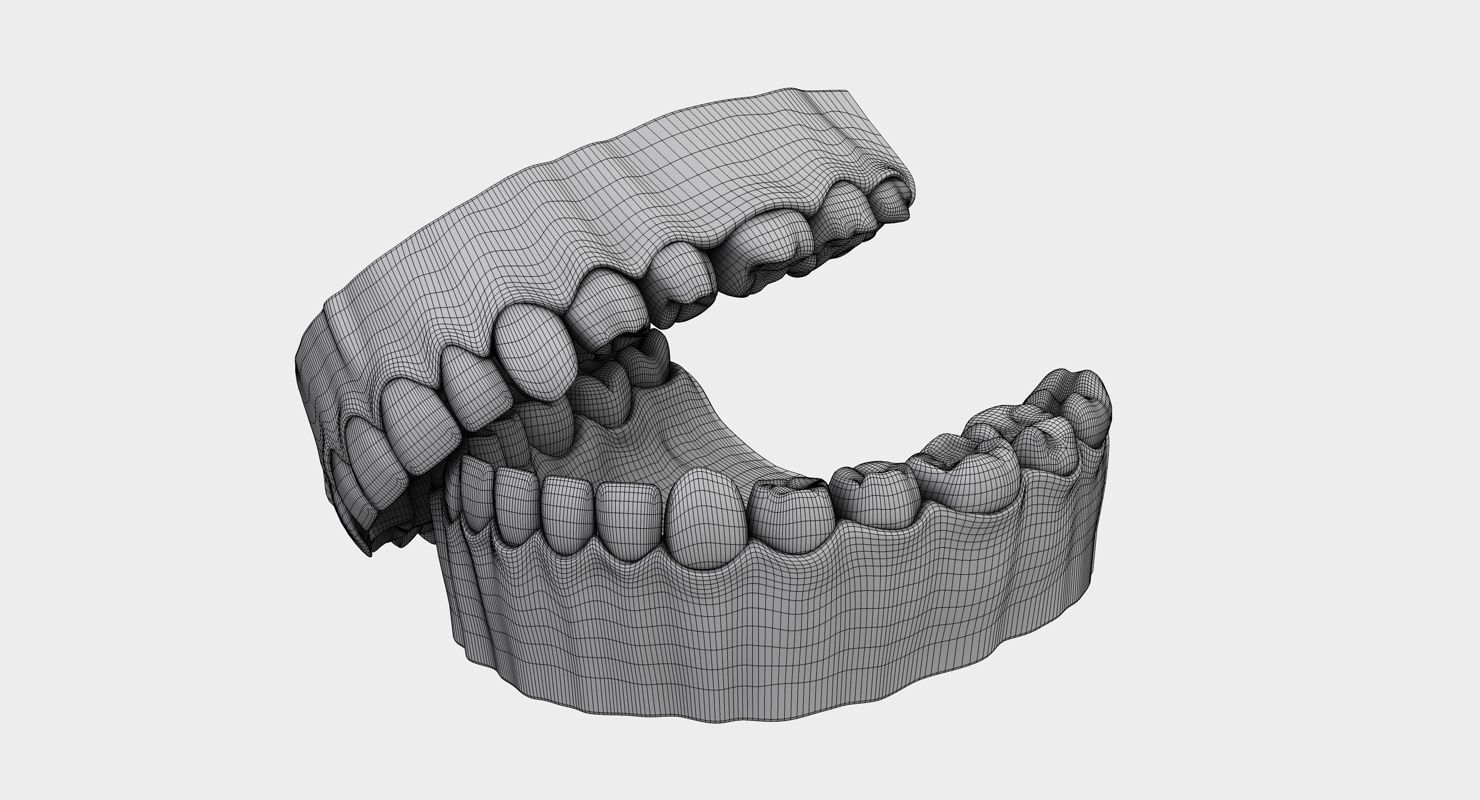 Denture tooth 3D model_23