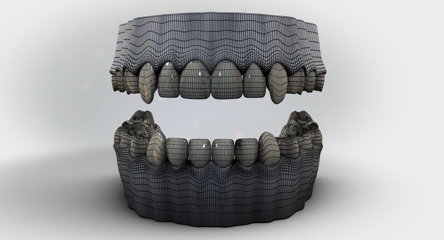 Denture tooth 3D model_28