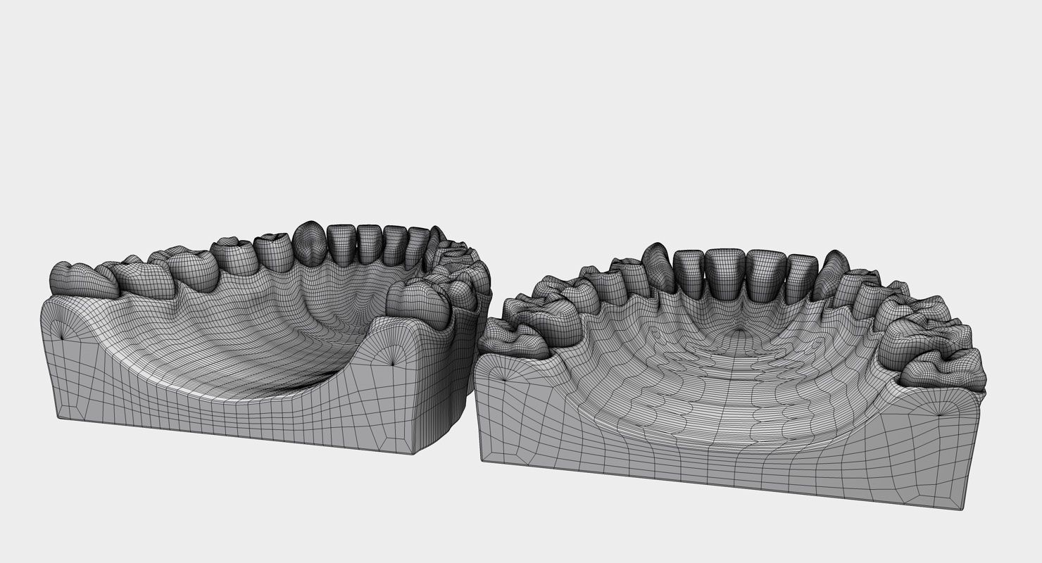 Denture tooth 3D model_25