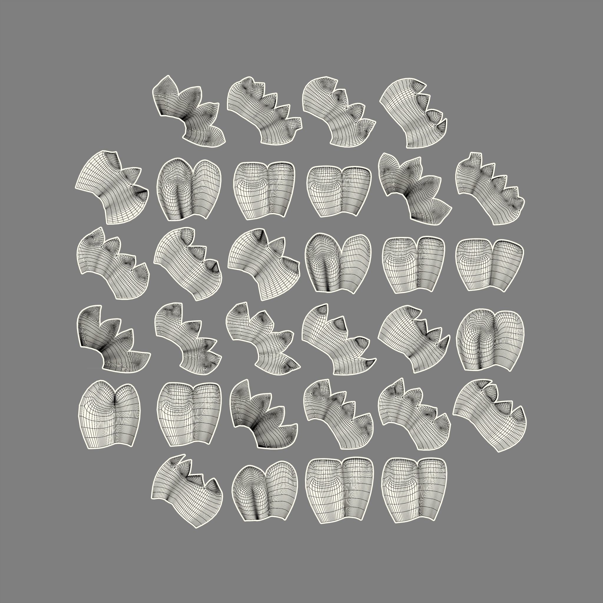 Denture tooth 3D model_27