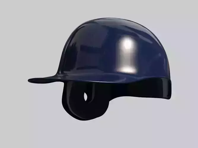 Batting Helmet 3D model