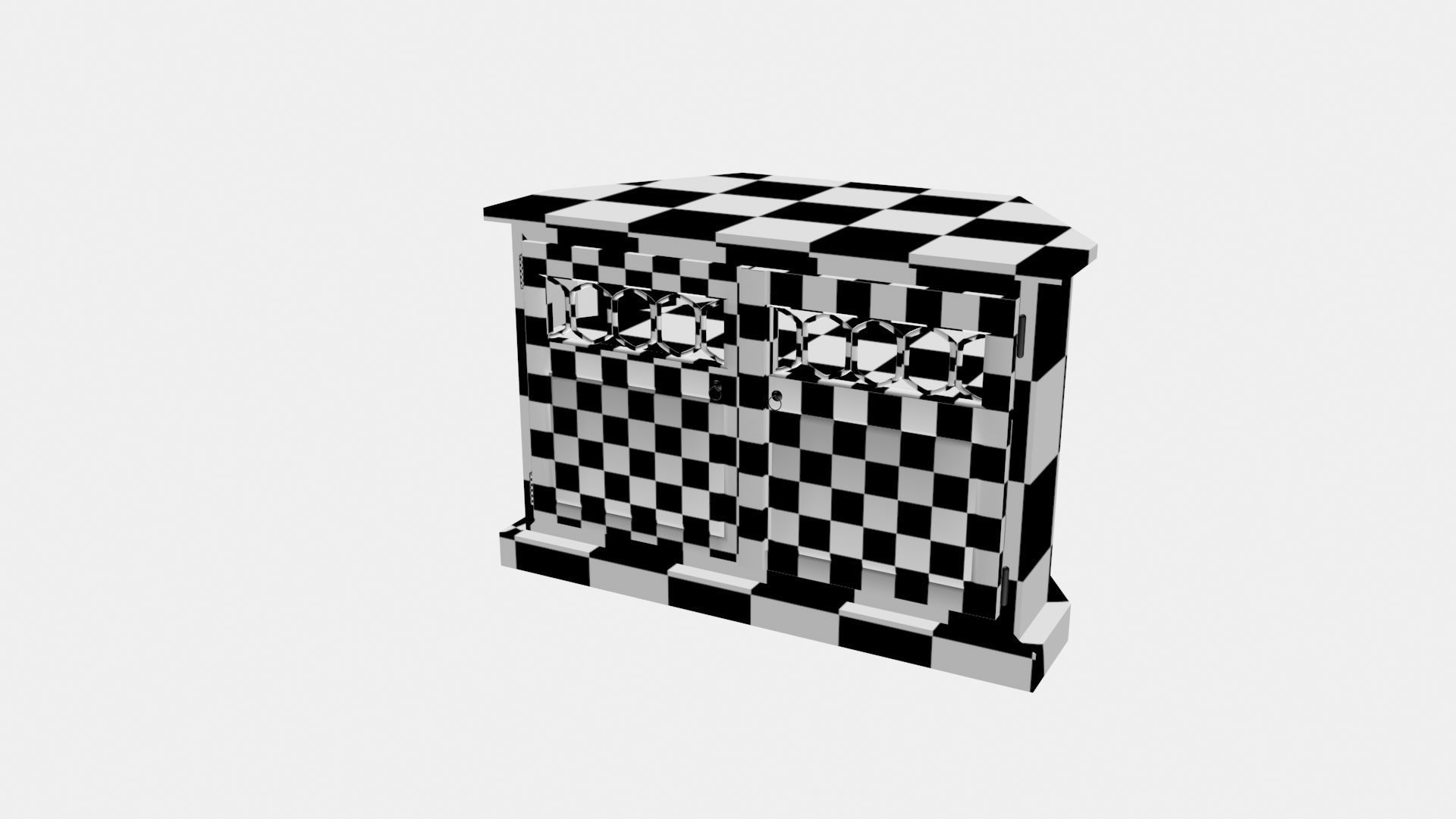 Dining Room Pack Low-poly 3D model_14