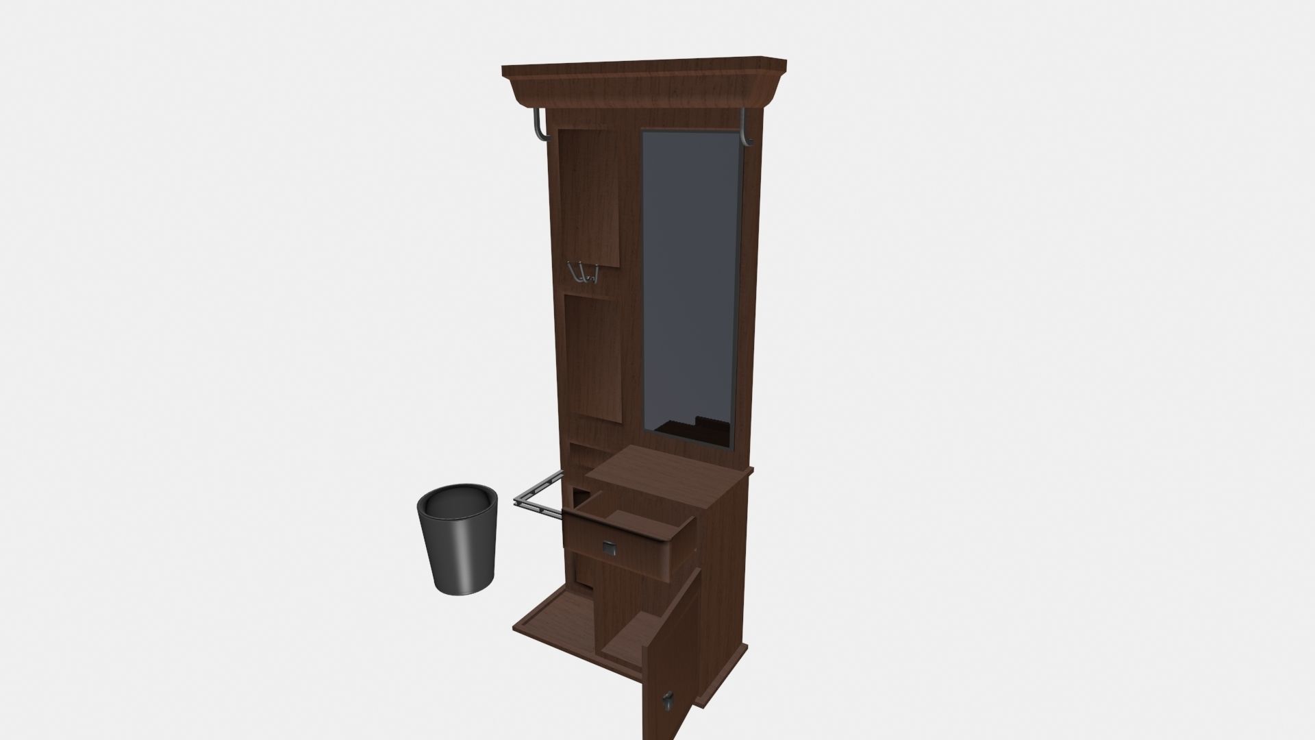 Dining Room Pack Low-poly 3D model_2