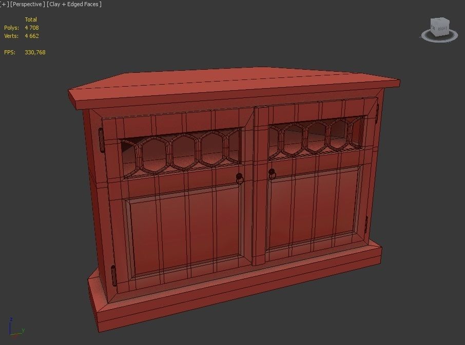 Dining Room Pack Low-poly 3D model_23