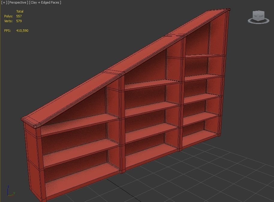 Dining Room Pack Low-poly 3D model_21