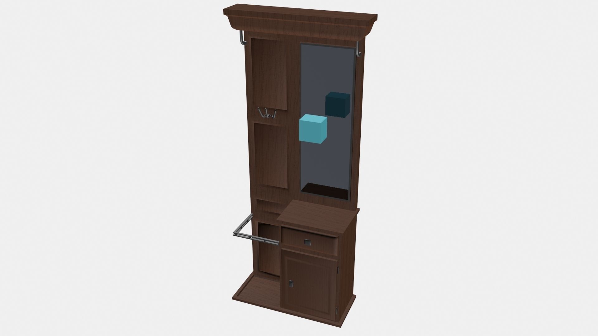 Dining Room Pack Low-poly 3D model_4