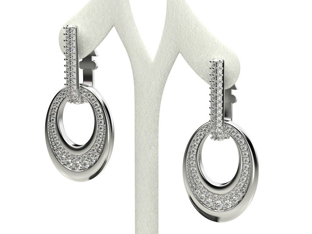 Earrings 11 3D print model_10