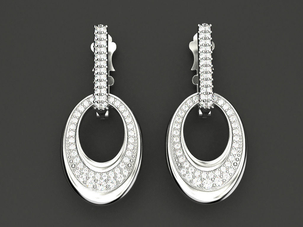 Earrings 11 3D print model_7