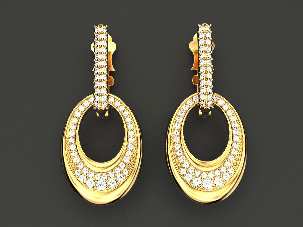 Earrings 11 3D print model_5